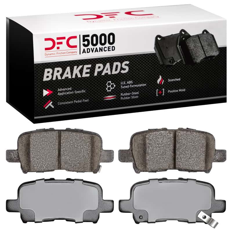 DFC — DFC 01-08 Acura MDX Rear 5000 Advanced Ceramic Brake Pads
DFC Brake Pad Set - view 1