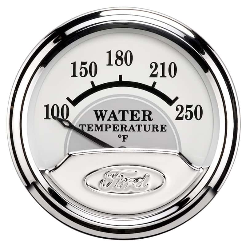AutoMeter — Autometer Ford Masterpiece 2 1/16in Electronic 100-250F Water Temp Gauge
GA 2" WTMP 250F E FM - view 2