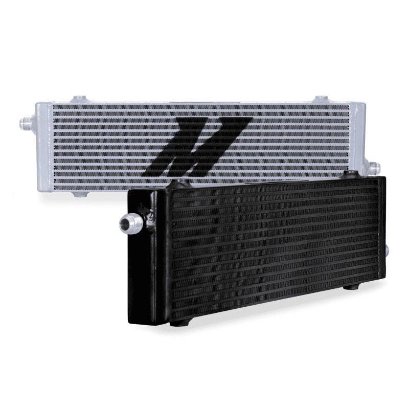 Mishimoto — Mishimoto Universal Large Bar and Plate Cross Flow Black Oil Cooler - view 2