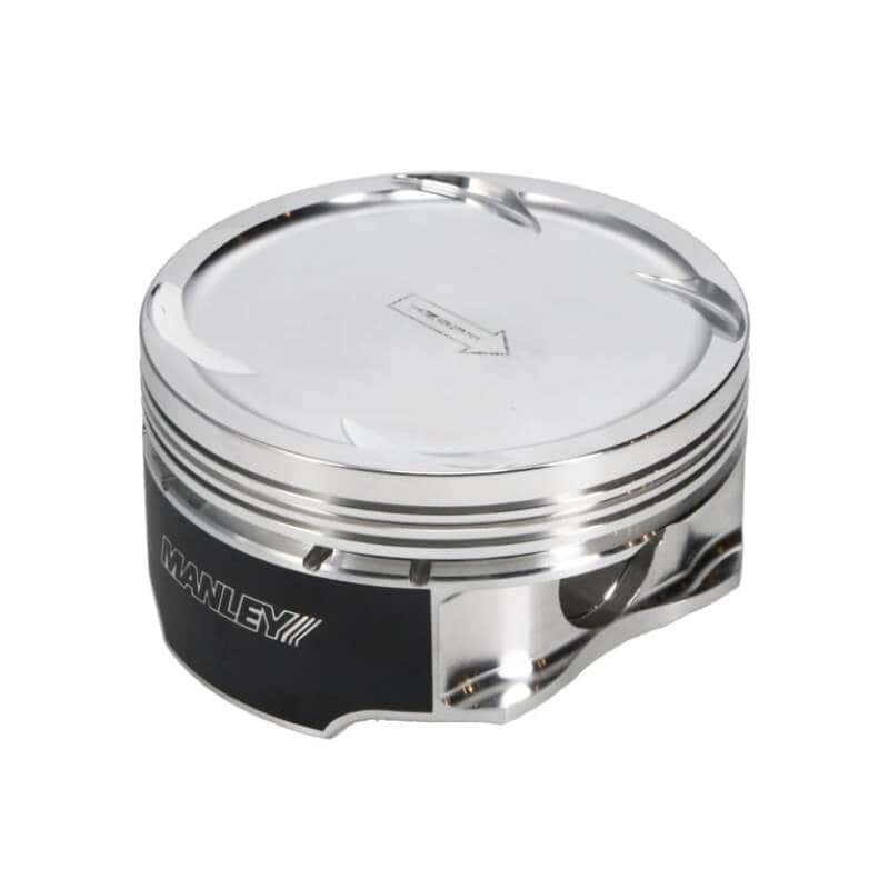 Manley Performance — Manley 03-07 Nissan 350Z/Maxima 81.4mm Stroker 96.00mm +.5mm Bore 8.5:1 Dish Piston Set w/ Rings
Piston Set - view 2