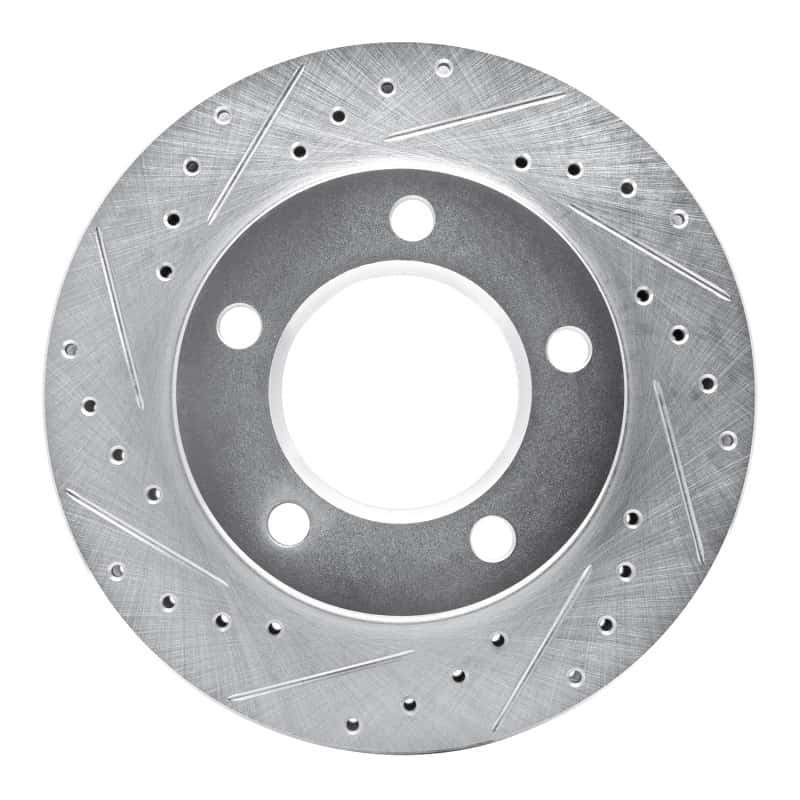 R1 Concepts — R1 74-80 InternatIonal SCOUT II Front Left Drilled & Slotted Silver Brake Rotor
R1 Brake Rotor Drill - view 1