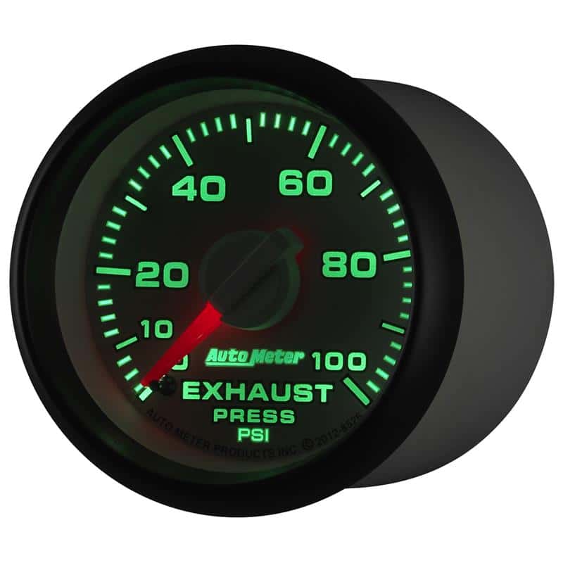 AutoMeter — Autometer Factory Match 52.4mm Mechanical 0-100 PSI Exhaust (Drive) Pressure Gauge
2-1/16" EXHAUST PRES - view 4