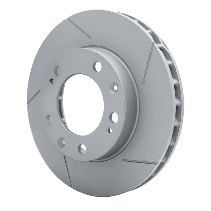 DFC — DFC 82-85 Porsche 928 Left Front Slotted Hi-Carbon Alloy Geomet Coated Rotor
DFC Brake Rotor - view 2