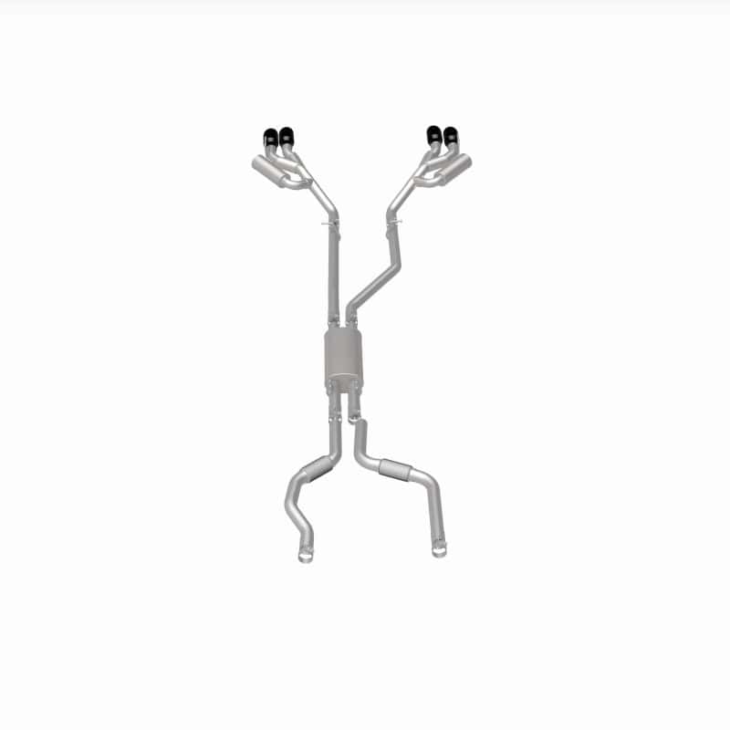 Magnaflow — MagnaFlow 20-21 Ford Explorer 3.0L V6 Dual Exit Quad Black Chrome Tip Street Series Cat-Back Exhaust - view 17