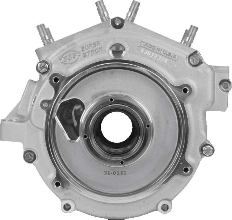 S&S Cycle — S&S Cycle 70-84 BT w/ 3-5/8in Bore Super Stock Alternator Style Crankcase - Natural - view 3