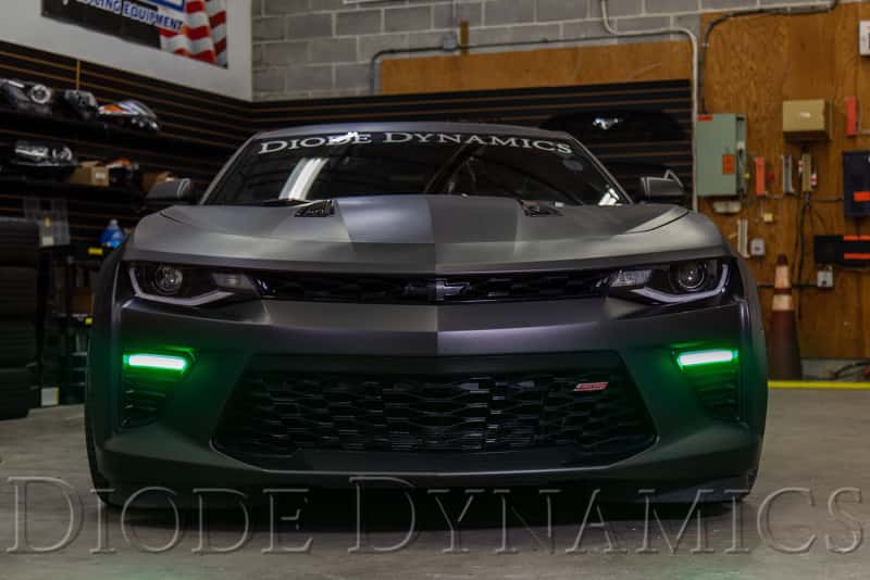 Diode Dynamics — Diode Dynamics 16-18 Chevrolet Camaro RGBWA Lower DRL Boards - view 2