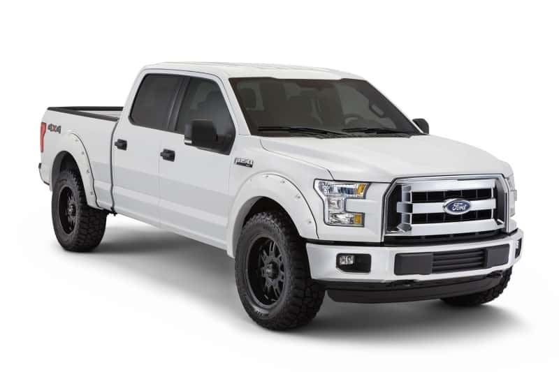Bushwacker — Bushwacker 18-19 Ford F-150 Pocket Style Flares 4 pc - Oxford White
FF Pocket 4Pc Color
Fender Flare - view 4