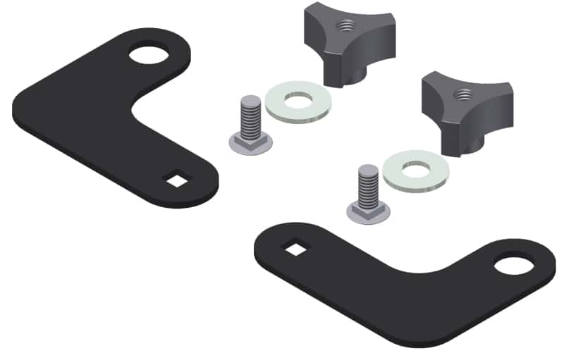 Tuffy Products — Tuffy Alternate Mounting Kit For 310 In Jk Without Cargo
Mounting Kit - view 1