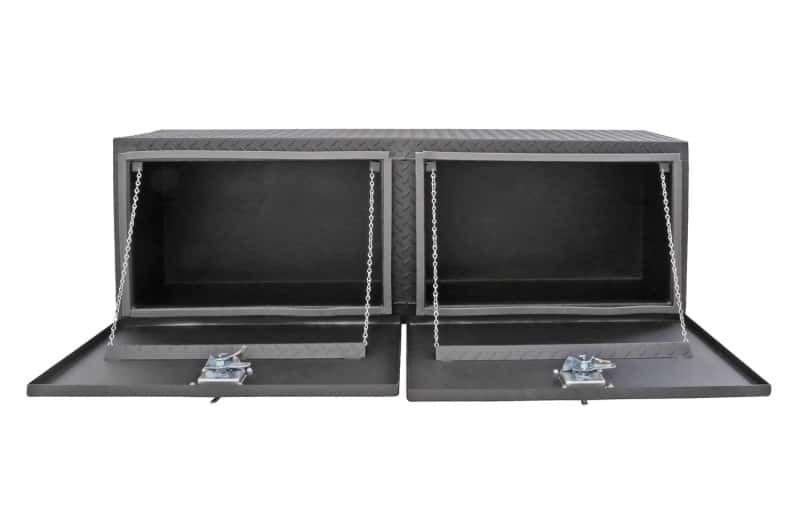 Dee Zee — Dee Zee Universal Tool Box - Specialty 60In Topsider Black BT Alum (Txt Blk)
ToolBxTrkBedSideRail - view 5