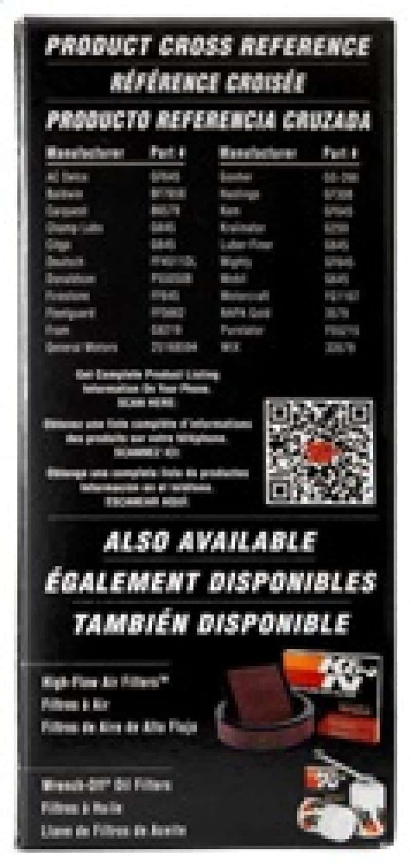 K&N Engineering — K&N Cellulose Media Fuel Filter 2.125in OD x 5.438in L - view 6