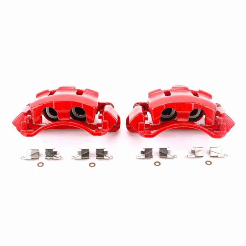 PowerStop — Power Stop 00-05 Ford Excursion Front Red Calipers w/Brackets - Pair
Caliper Set - view 1