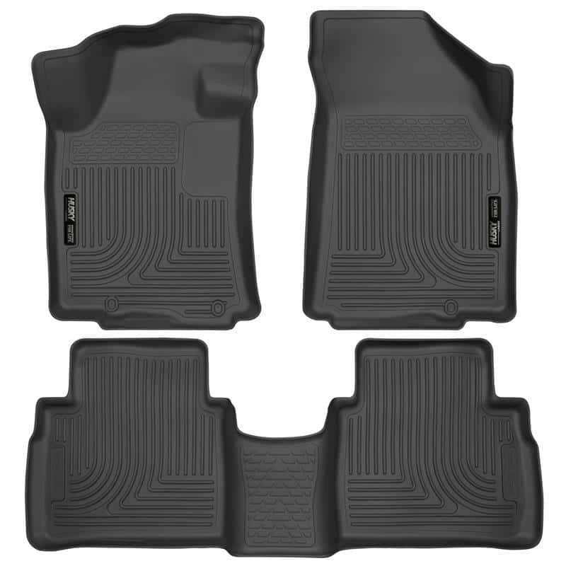 Husky Liners — Husky Liners 2016 Nissan Maxima WeatherBeater Front and Second Row Black Floor Liners
Floor Liners - view 2