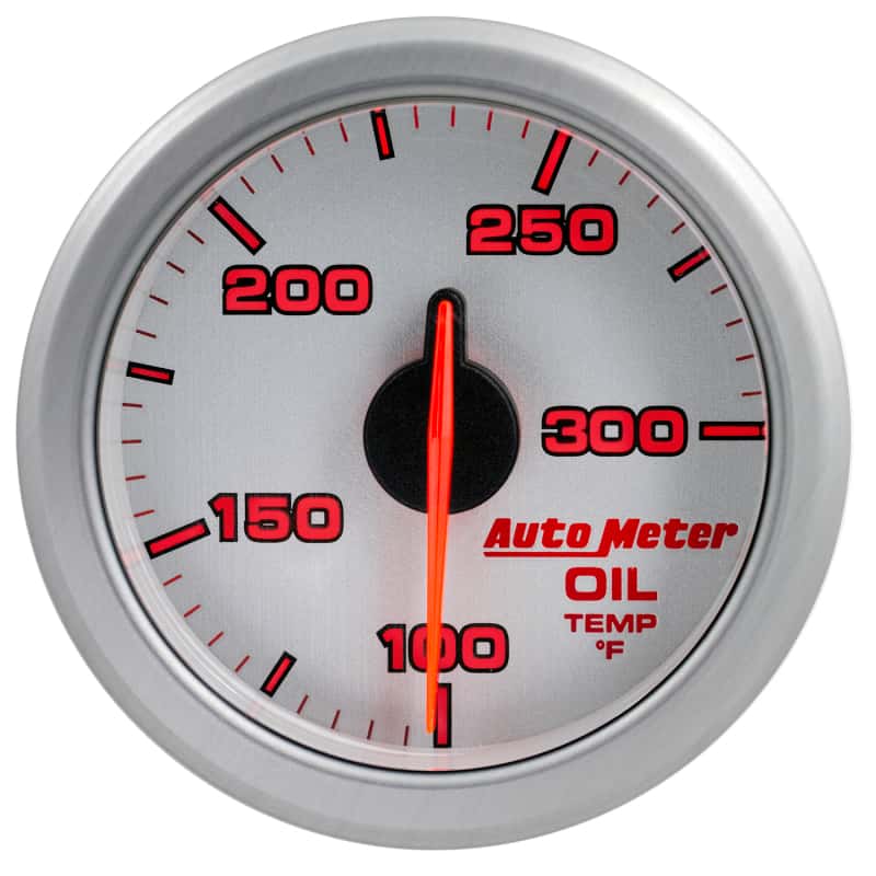 AutoMeter — Autometer Airdrive 2-1/6in Oil Temp Gauge 100-300 Degrees F - Silver
GA 2" OILT ARDRV SLV - view 13