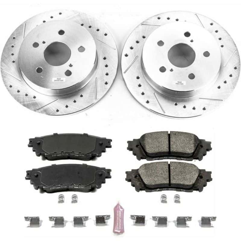 PowerStop — Power Stop 15-17 Lexus NX200t Rear Z23 Evolution Sport Brake Kit - view 1