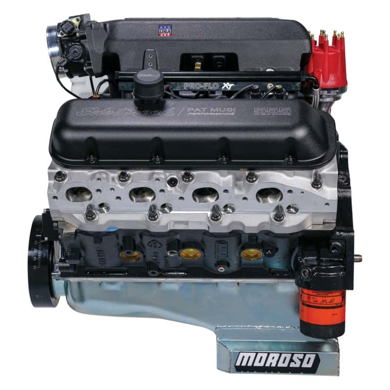 Edelbrock — Edelbrock Crate Engine/Musi 555 Pro-Flo 4 XT EFI Big-Block Chevy
{"Sellable":"Yes"}
CRATE ENGINE - view 7