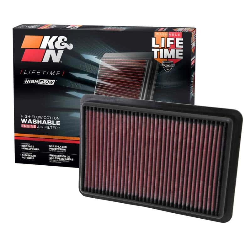 K&N Engineering — K&N Replacement Air Filter 12-13 Mazda 3 Skyactiv 2.0L / 13-14 Mazda CX-5 2.0L / 14 Mazda 6 2.5L
Replacement Air Filt
Air Filter - view 6