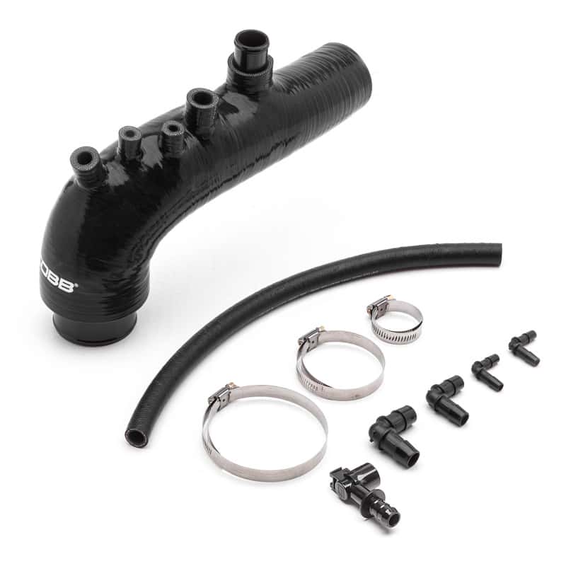 COBB — Cobb 08-14 Subaru WRX / 05-09 Outback XT & Legacy GT Turbo Inlet V2 - Stealth Black - view 1