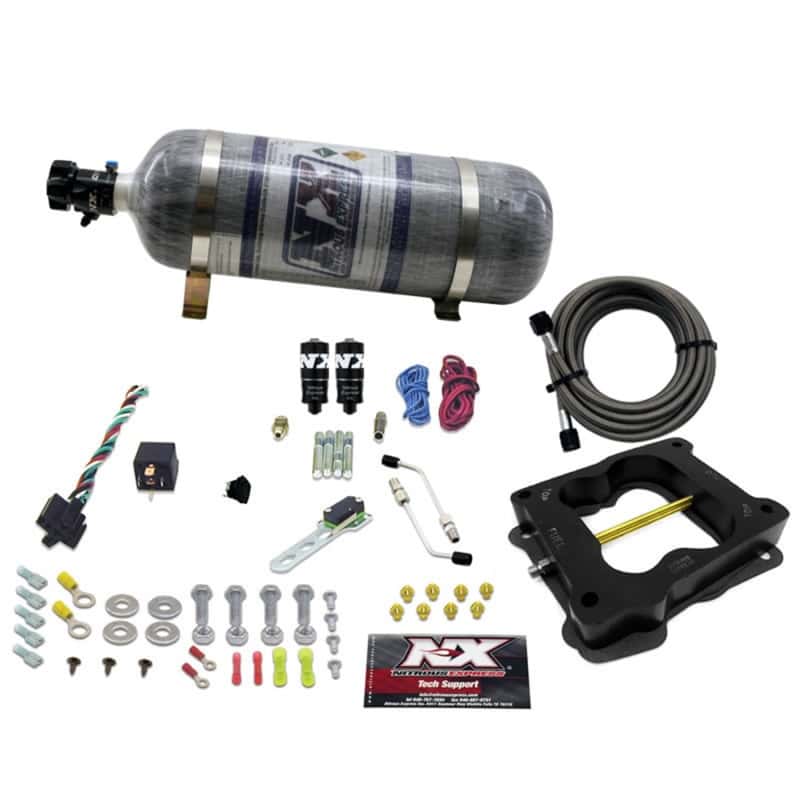Nitrous Express — Nitrous Express Q-Jet/Holley Spread Bore Hitman Plus Nitrous Kit w/Composite Bottle
Injection System Kit
N2OSys - view 1
