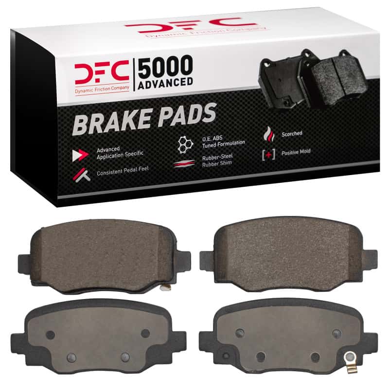 DFC — DFC 15-25 Alfa Romeo TONALE Rear 5000 Advanced Ceramic Brake Pads
DFC Brake Pad Set - view 1