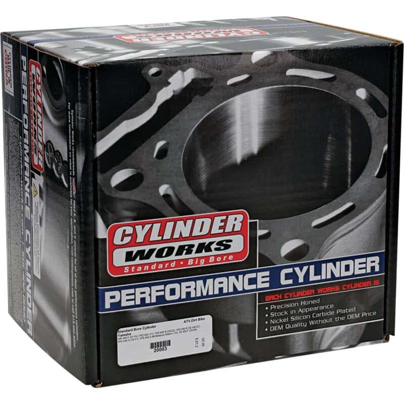 Cylinder Works — Cylinder Works 07-15 WR 450 F/2017 YFZ 450/09-24 YFZ 450 R Standard Bore Cylinder - view 6