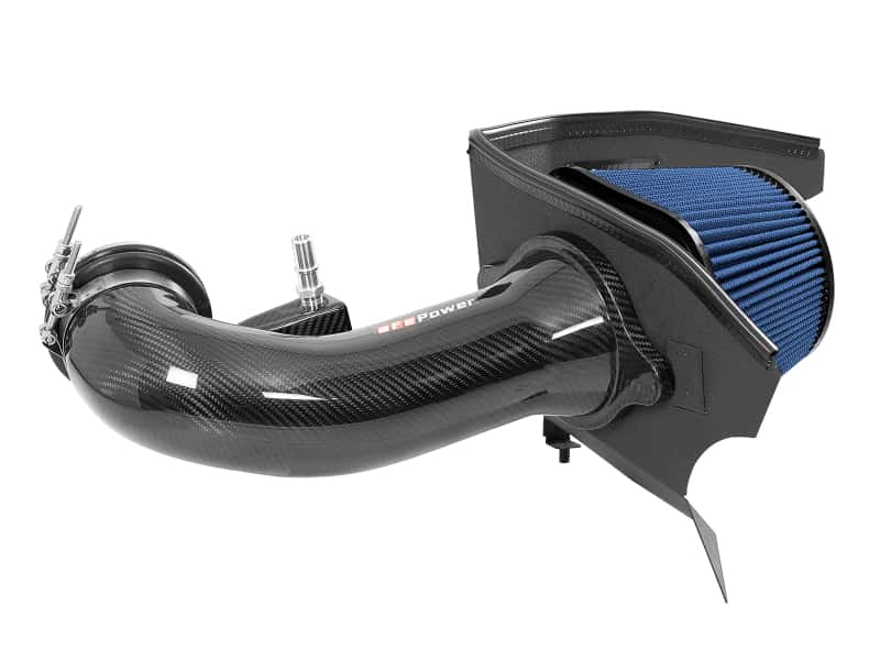 aFe — aFe Track Series Carbon Fiber Pro 5R AIS - 16-19 Chevrolet Camaro SS V8-6.2L
Track Series Intake - view 4