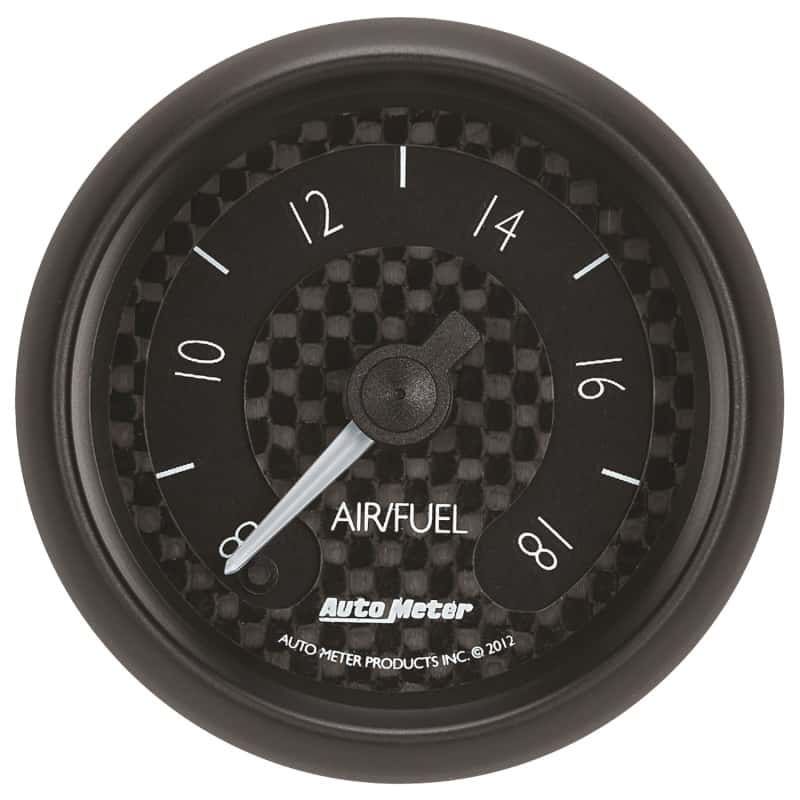 AutoMeter — Autometer GT Series 52mm Full Sweep Electronic 8:1-18:1 AFR Wideband Air/Fuel Ratio Analog
2-1/16" ANALOG WIDEB - view 12