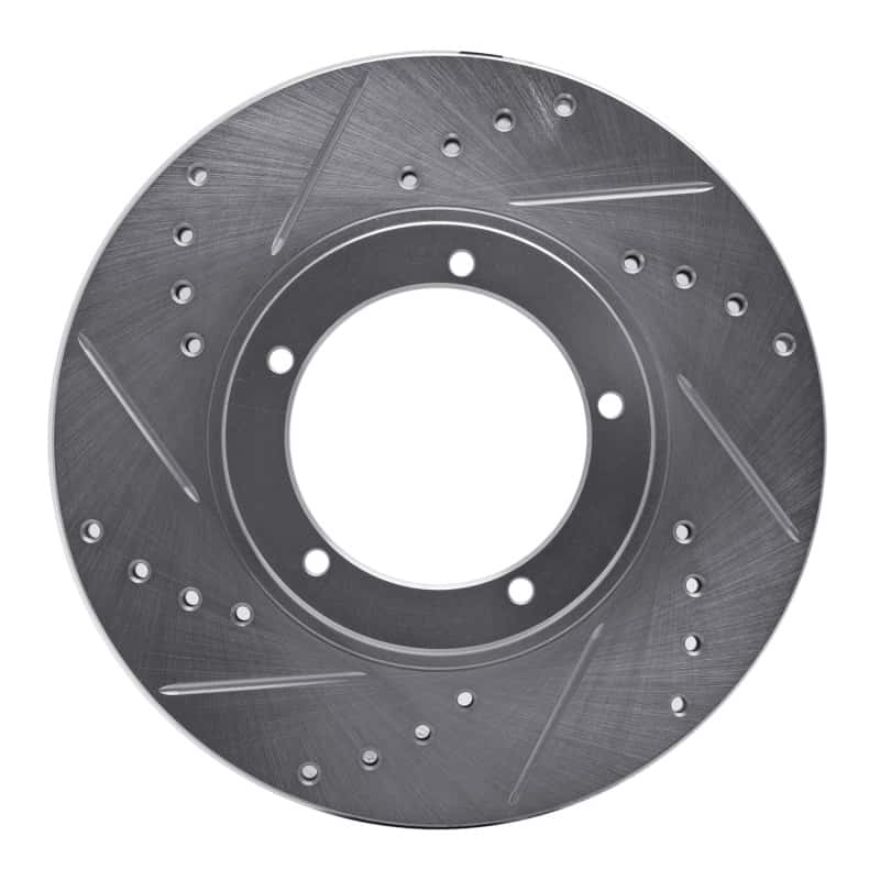 R1 Concepts — R1 67-88 Porsche 924 Front Left Drilled & Slotted Silver Brake Rotor
R1 Brake Rotor Drill - view 1