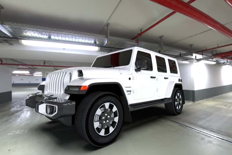 Rally Armor — Rally Armor 18-25 Jeep JL Wrangler Black UR Mud Flap w/Red Logo
Mud Flap - view 4