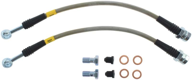Stoptech — StopTech 2015 VW Golf R Stainless Steel Rear Brake Lines
SS Brake Lines - view 2