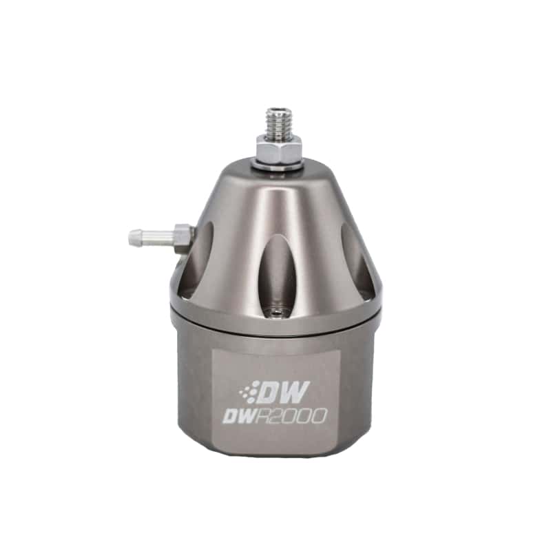 DeatschWerks — DeatschWerks DWR2000 Adjustable Fuel Pressure Regulator - Titanium
Regulators
Regulator - view 2