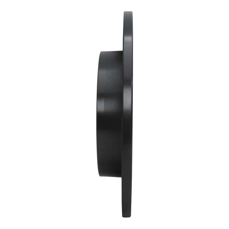 R1 Concepts — R1 04-13 Mazda 3 Rear Right Drilled & Slotted Black Brake Rotor
R1 Brake Rotor Drill - view 3