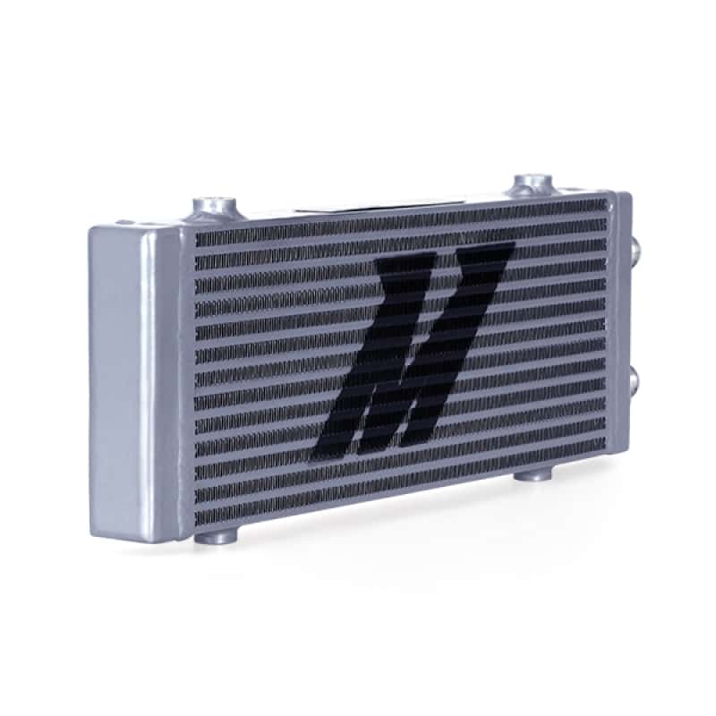 Mishimoto — Mishimoto Universal Medium Bar and Plate Dual Pass Silver Oil Cooler - view 14