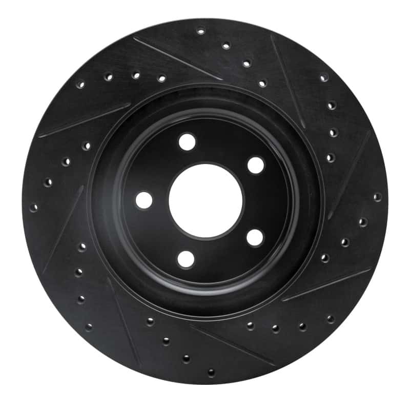 R1 Concepts — R1 07-10 Chevrolet Cobalt Front Left Drilled & Slotted Black Brake Rotor
R1 Brake Rotor Drill - view 5