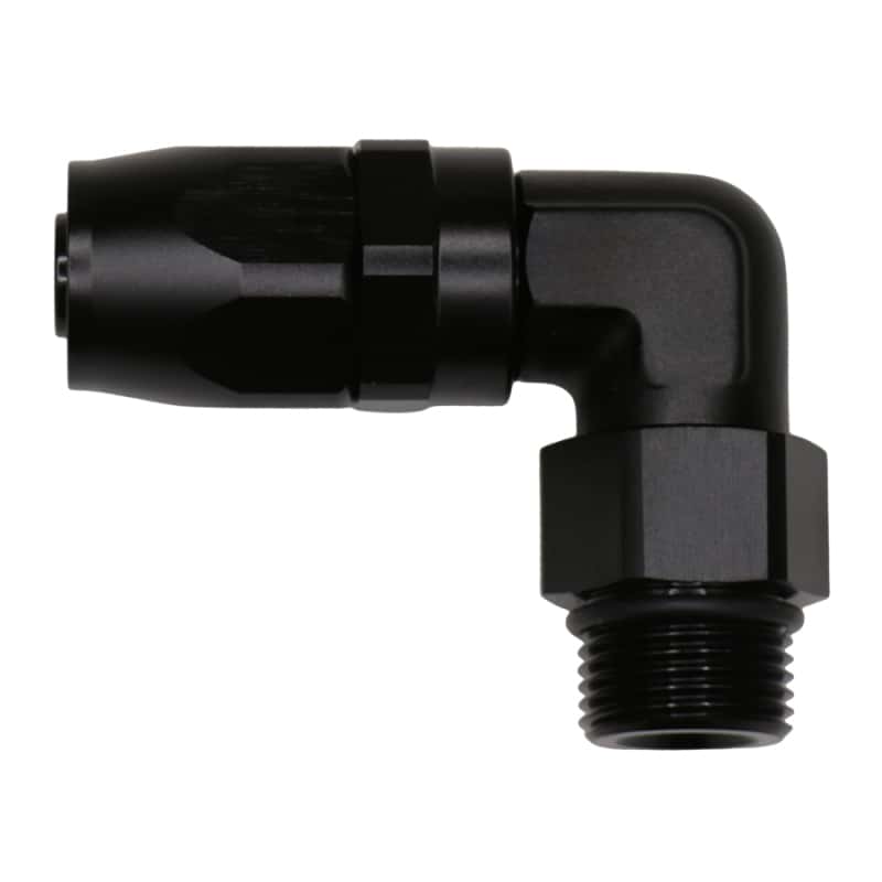 DeatschWerks — DeatschWerks 10AN ORB Female Swivel 90-Degree Hose End CPE - Anodized Matte Black
Lines & Fittings - view 1