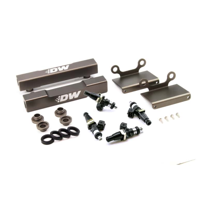 DeatschWerks — DeatschWerks 04-06 Subaru STI/LGT Side Feed to Top Feed Fuel Rail Conv Kit w/ 1500cc Injectors - view 5