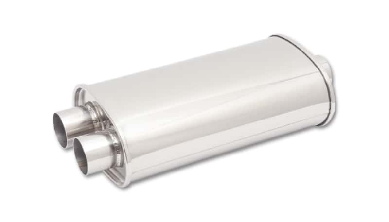 Vibrant — Vibrant StreetPower Oval Muff 5inx9inx15in long Muff body 2.5in in I.D. x dual 2.25in out CenterDual
2.5"x2.25"DualMufflr
2.5"IDMuffDual2.25OD
Muffler - view 2