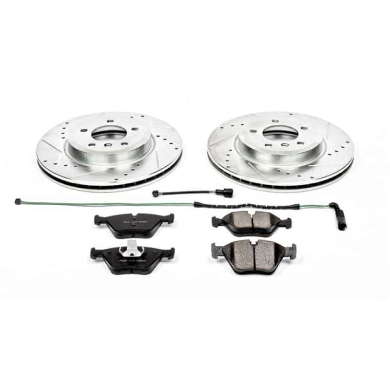 PowerStop — Power Stop 01-06 BMW 330Ci Front Z23 Evolution Sport Brake Kit - view 1