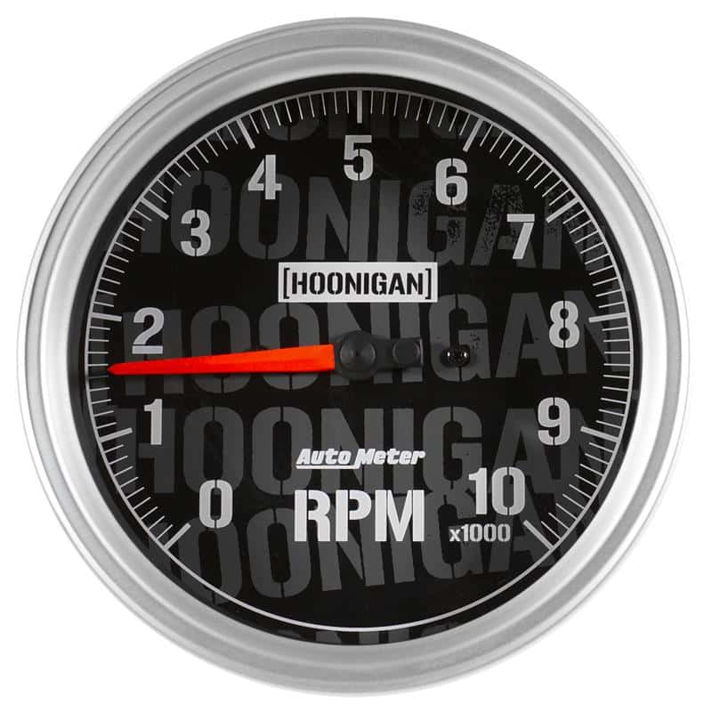AutoMeter — Autometer Hoonigan 5in 10K RPM Full Electronic Tachometer Gauge
5" TACH, 10,000 RPM, - view 2