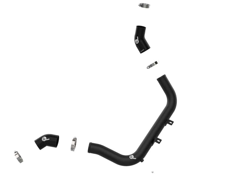aFe — aFe BladeRunner 2-1/4 IN Aluminum Hot Charge Pipe Black 17-20 Hyundai Elantra GT L4-1.6L (t)
Hot Charge Pipe - view 2