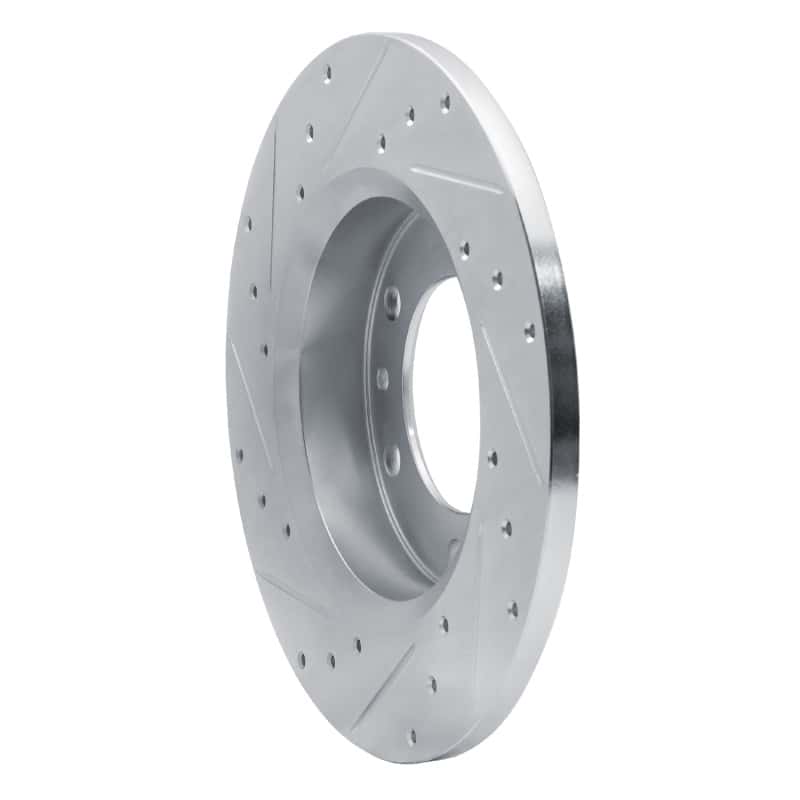 R1 Concepts — R1 81-85 Toyota Pickup Front Right Drilled & Slotted Silver Brake Rotor
R1 Brake Rotor Drill - view 4