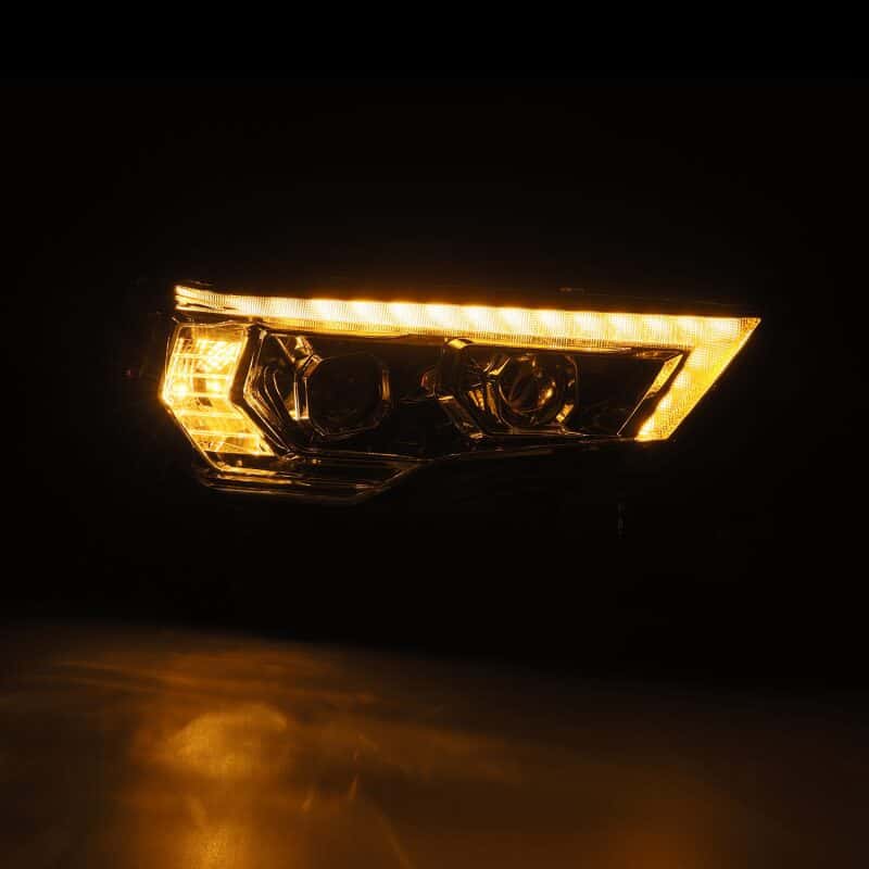 AlphaRex — AlphaRex 14-22 Toyota 4Runner PRO-Series Projector Headlights Black w/Seq. Sig. + DRL
Projector Headlights - view 4