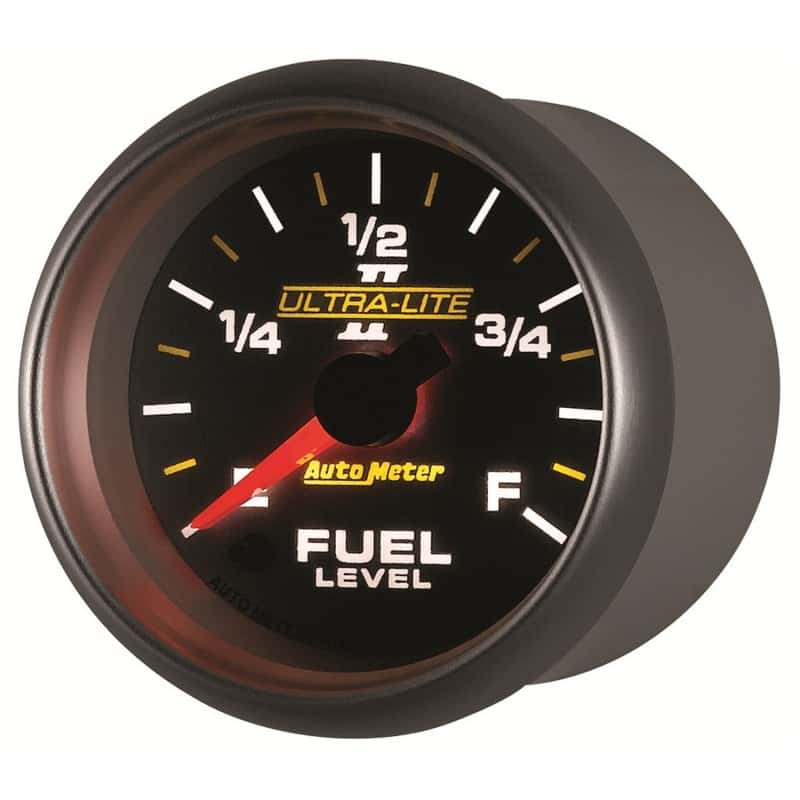 AutoMeter — Autometer Ultra-Lite II 2-1/16in 0-280 Ohm Programmable Fuel Level Gauge
2-1/16" FUEL LEVEL, - view 8