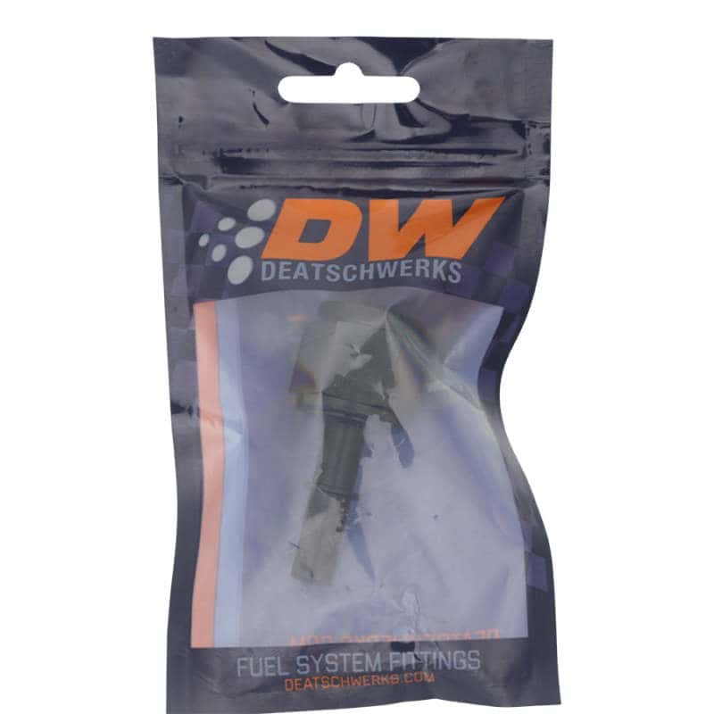 DeatschWerks — DeatschWerks 10AN Female Flare Swivel to 3/8in Male EFI Quick Disconnect - Anodized Matte Black
Lines & Fittings - view 2