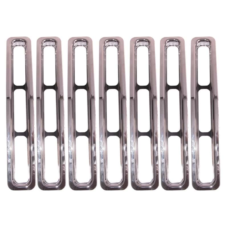 Rugged Ridge — Rugged Ridge Grille Inserts Chrome 87-95 Jeep Wrangler YJ
OFFROAD_EXTERIOR
Grl/BumperGrlKt - view 1