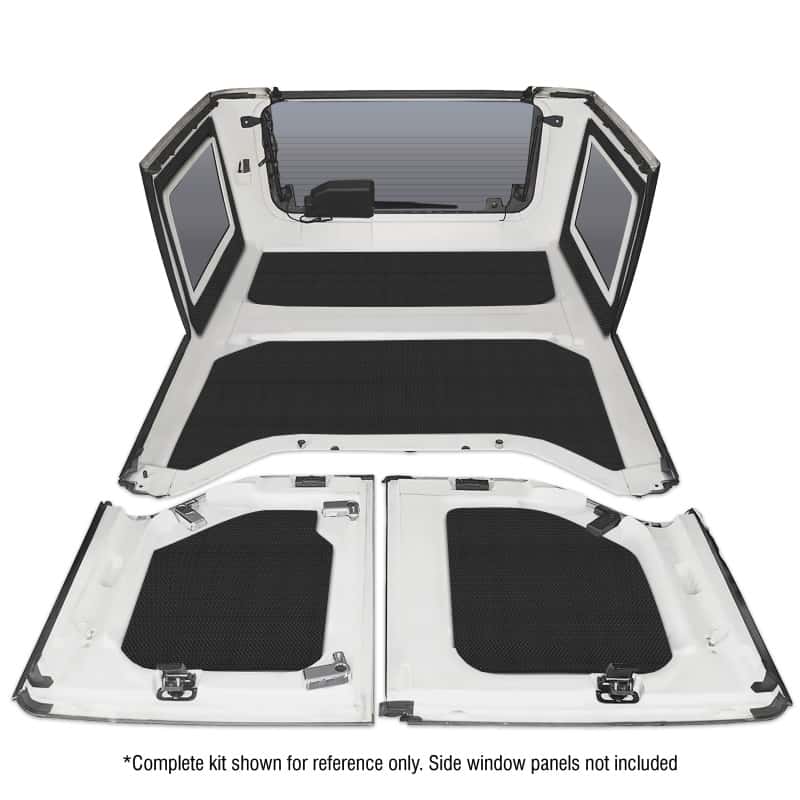DEI — DEI 11-18 Jeep Wrangler JK 4-Door Boom Mat Headliner - 4 Piece - Black
Sound Dampening Kit - view 5