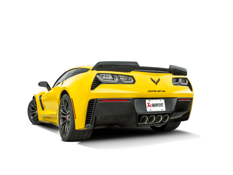 Akrapovic — Akrapovic 14-17 Chevrolet Corvette Z06 (C7) Slip-On Line (Titanium) w/ Carbon Tips
Slip-On Line - view 3