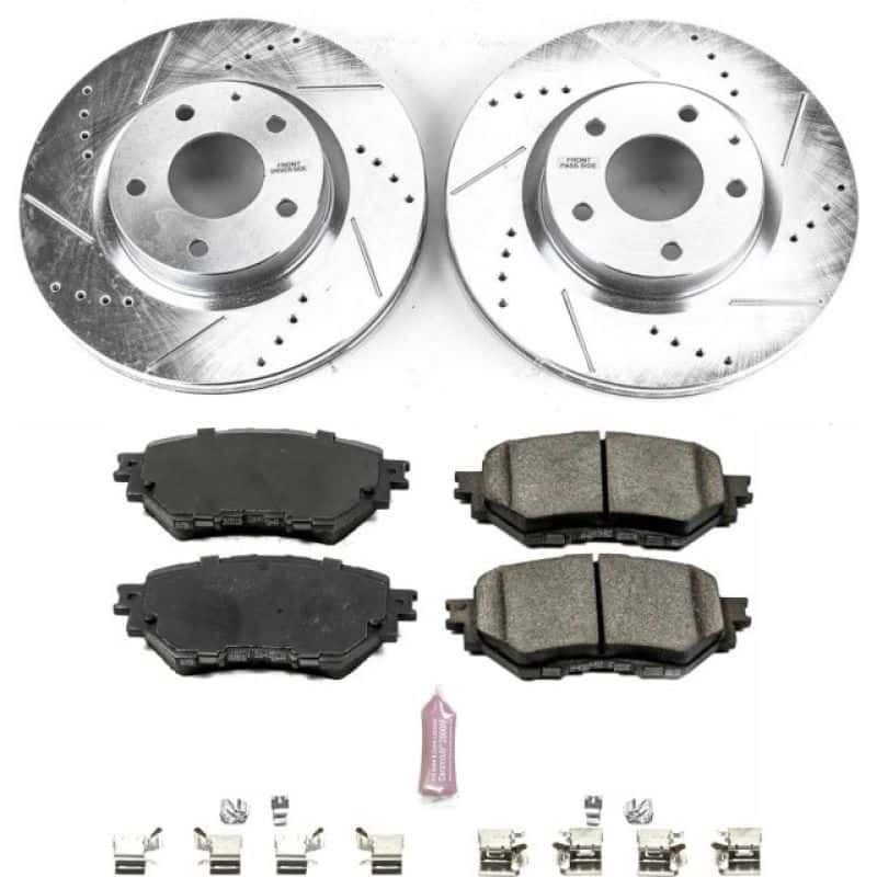 PowerStop — Power Stop 17-18 Mazda 3 Front Z23 Evolution Sport Brake Kit - view 1