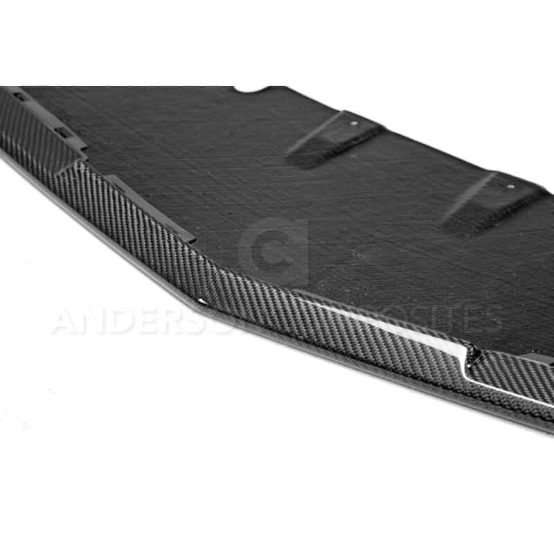 Anderson Composites — Anderson Composites 14-15 Chevrolet Camaro SS / 1LE Type-LE Front Splitter - view 4