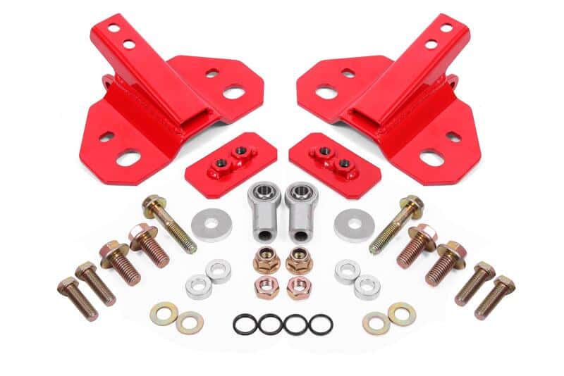 BMR Suspension — BMR Suspension 24-25 Ford Mustang Rear Steel Shock Mount - Red
Rear Shock Mounts - view 2