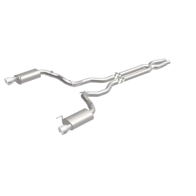 Magnaflow — MagnaFlow Cat Back, SS, 3in, Street, Dual Split Polished 4.5in Tips 2015 Ford Mustang GT V8 5.0L
Cat-Back - view 26